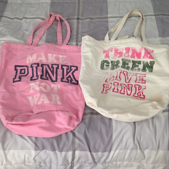 PINK Victoria's Secret Handbags - 2 VS Pink totes